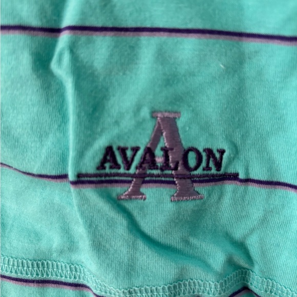 Oliver Ridley Teal and Purple Quarter Zip. New without tags - Picture 3 of 3